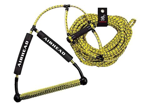 Airhead Trick Handle 4-Section Wakeboard Rope - 75 ft.
